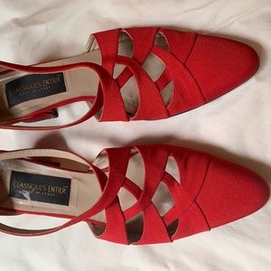 Classiques Entier Italian red shoes